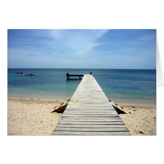 roatán pier cards (Front Horizontal)