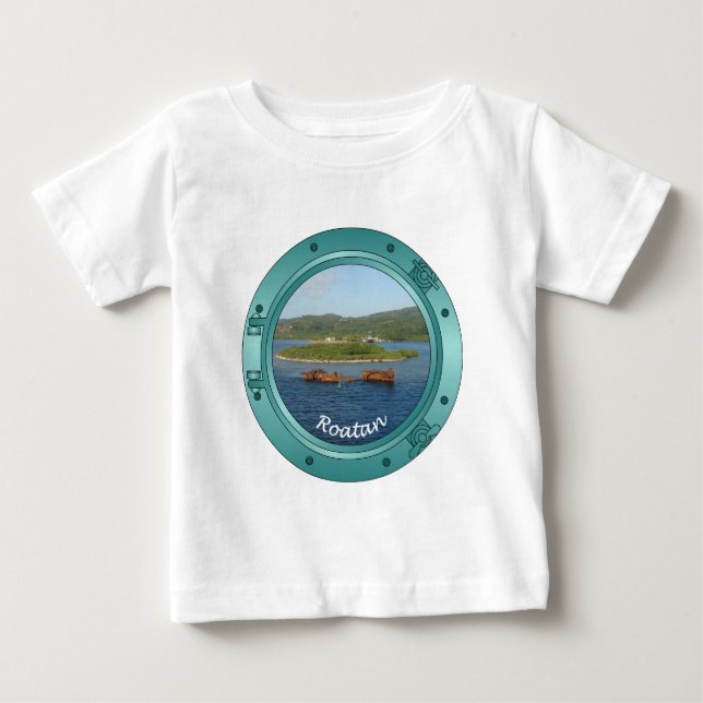 Roatan Porthole Baby T-Shirt (Front)