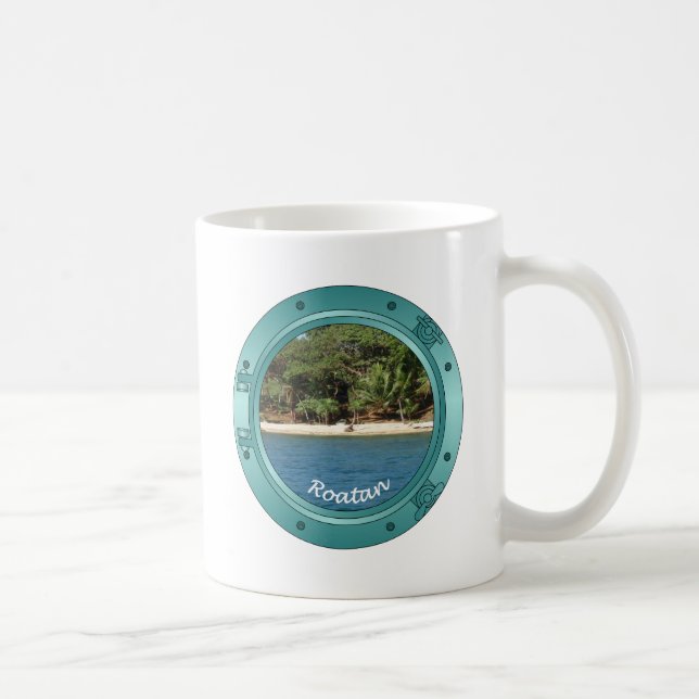 Roatan Porthole Coffee Mug (Right)