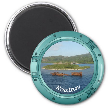 Roatan Porthole Magnet