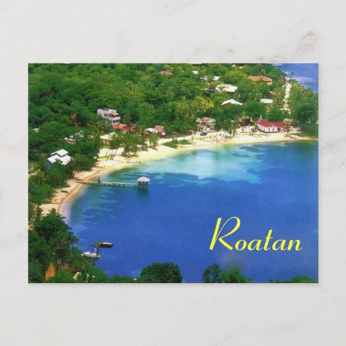 Roatan postcard
