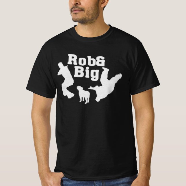 Rob and big retro T-Shirt (Front)