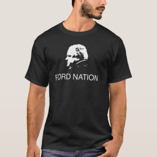 Rob For White Image on Black T-Shirt