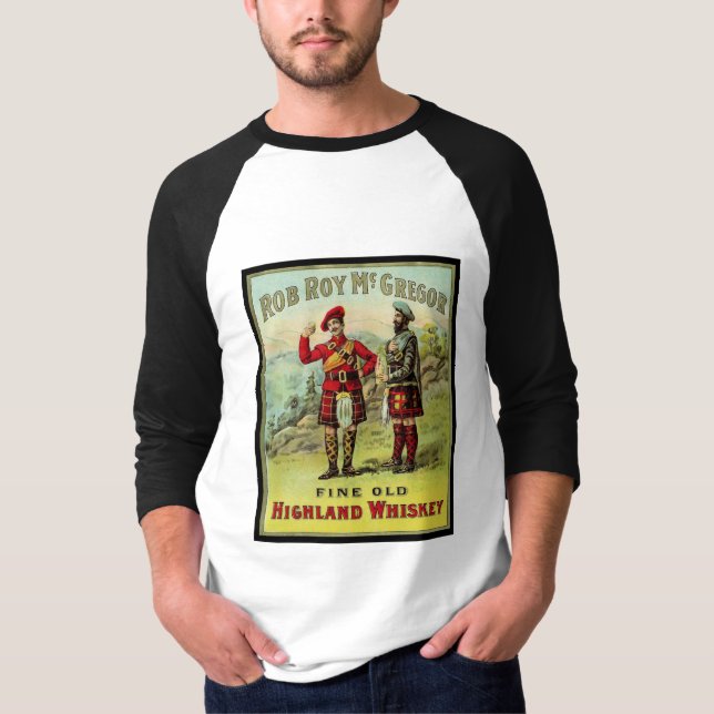 Rob Roy Highland Whiskey T-Shirt (Front)