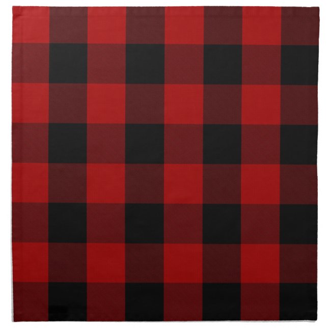 Rob Roy Macgregor Buffalo Cloth Napkin (Front)