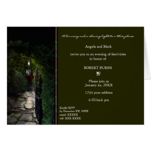 Robbie Burns Gate Cards