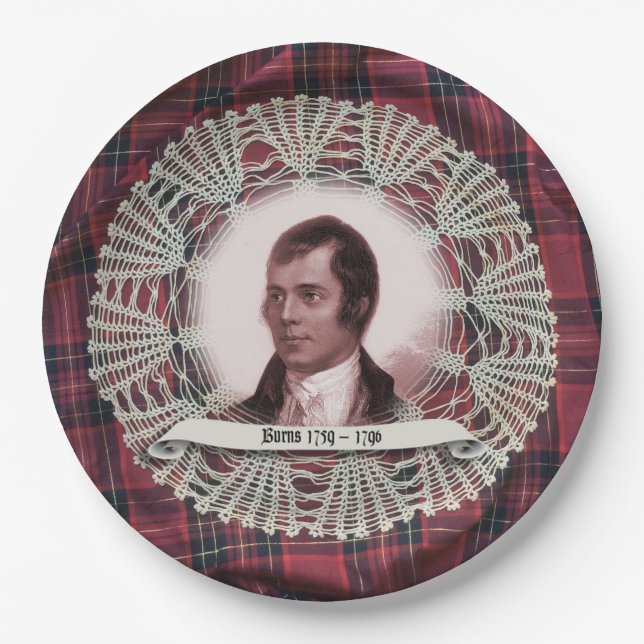 Robbie Burns Highland plate (Front)