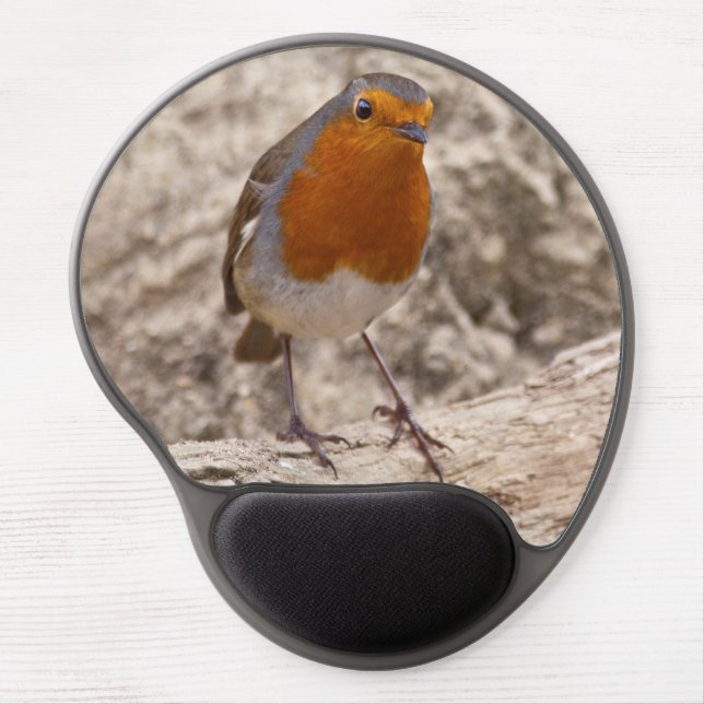 Robbie Robin Gel Mousemat Mouse Pad (Front)