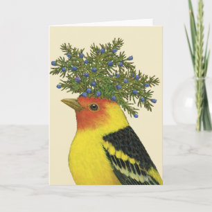 Robbie the tanager card