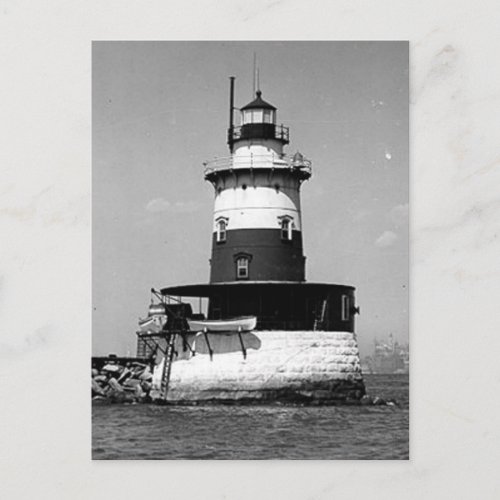 Robbins Reef Lighthouse Postcard