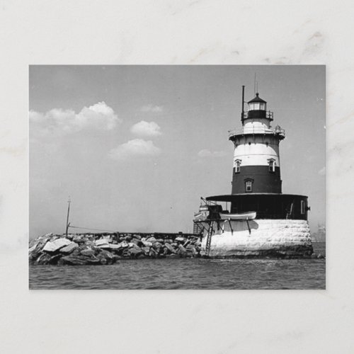 Robbins Reef Lighthouse Postcard