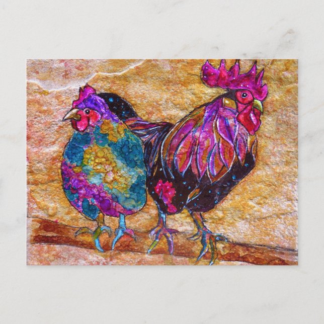 Robby and Esmerelda Postcard (Front)