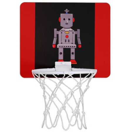 Robby The Robot Basketball Hoop