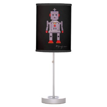 Robby The Robot Lamp by JenniferLakeChildren at Zazzle