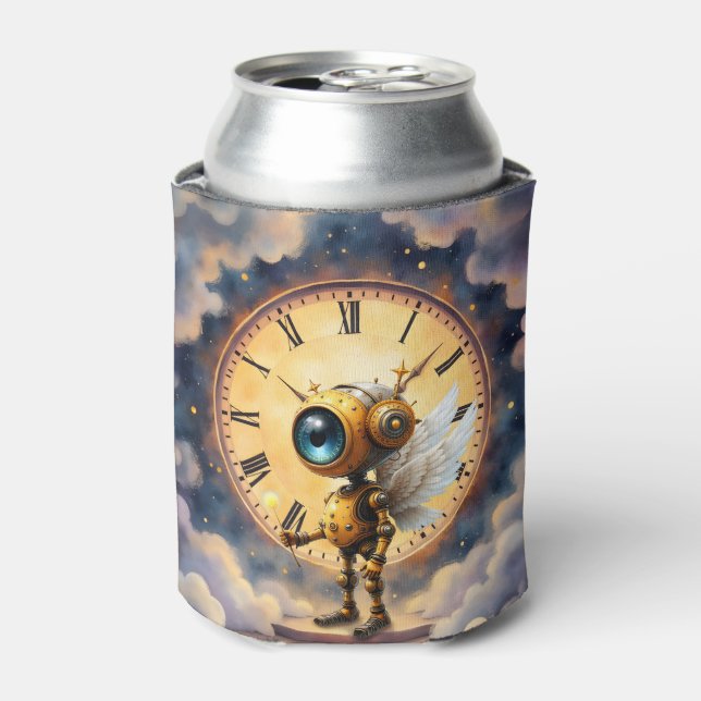 Robby the Winged Timekeeper – Wings of Time Series Can Cooler (Can Front)