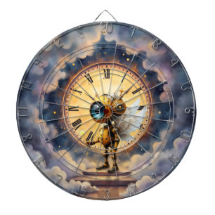 Robby the Winged Timekeeper – Wings of Time Series Dart Board