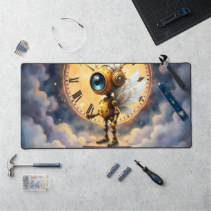 Robby the Winged Timekeeper – Wings of Time Series Desk Mat