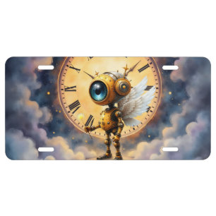 Robby the Winged Timekeeper – Wings of Time Series License Plate