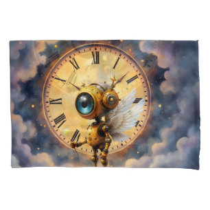 Robby the Winged Timekeeper – Wings of Time Series Pillow Case