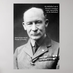 Robert Baden-Powell Poster