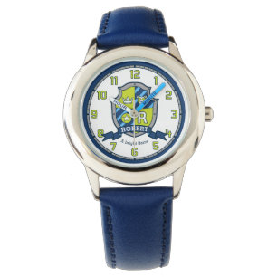 Robert boys name meaning crest bear blue green watch