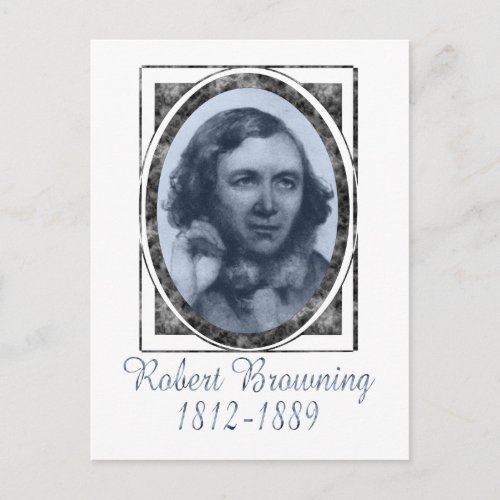 Robert Browning Postcard