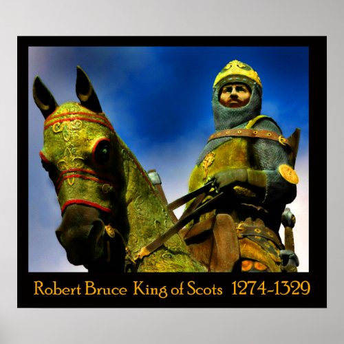 robert bruce king of scots poster