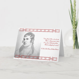 Robert Burns Card