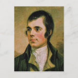 Robert Burns, celebrating Burn's night Postcard