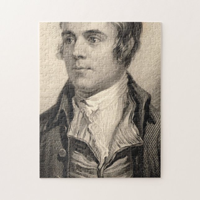Robert Burns Portrait Jigsaw Puzzle (Vertical)