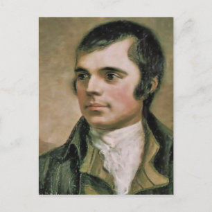 Robert Burns Portrait Postcard