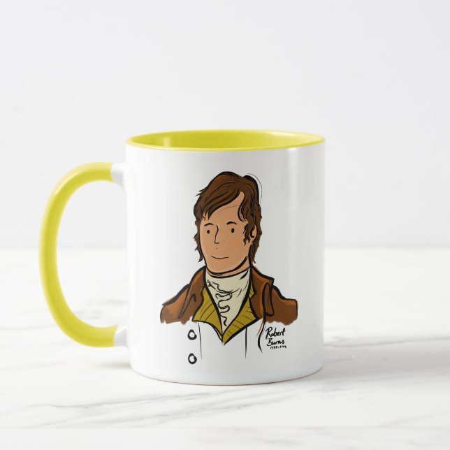 Robert Burns Scotland's National Poet Mug (Left)