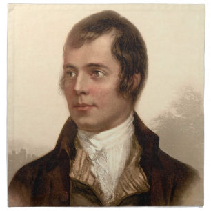Robert Burns Scottish Dream Cloth Napkins