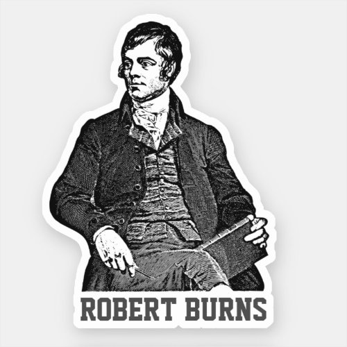 Robert Burns Sticker
