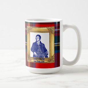 Robert Burns Supper Royal Stewart Plaid Jan 25 Coffee Mug