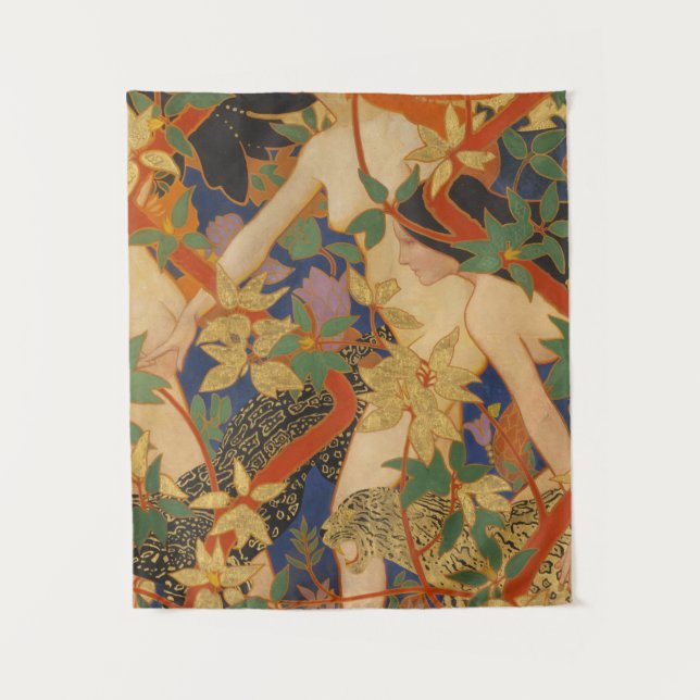 Robert Burns - The Hunt (Diana And Her Nymphs) Tapestry (Front)