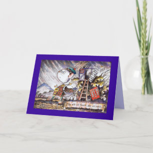 Robert Burns To A Mouse Poetry Card