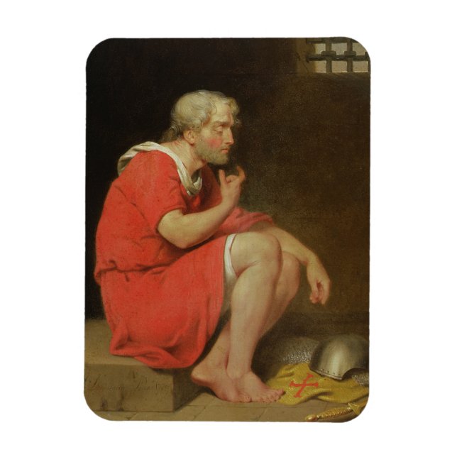 Robert (c.1054-1134) Duke of Normandy in Prison, 1 Magnet (Vertical)