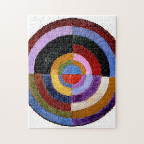 Robert Delaunay Claasical Abstract Art Painting Jigsaw Puzzle