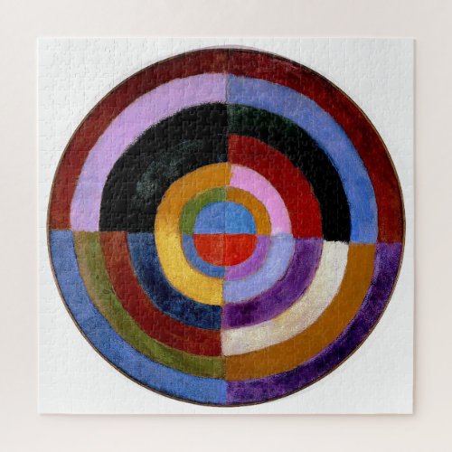 Robert Delaunay Claasical Abstract Art Painting Jigsaw Puzzle