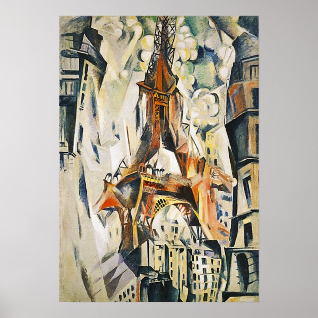 Robert Delaunay Eiffel Tower Poster (Front)