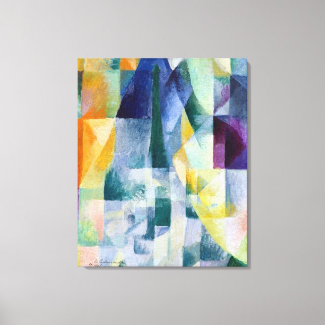 Robert Delaunay Simultaneous Windows Canvas Print (Front)