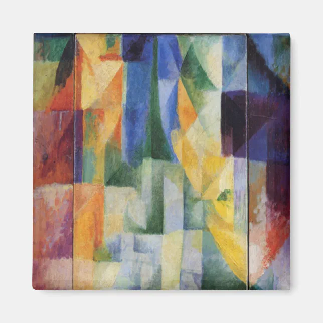 Robert Delaunay - Simultaneous Windows on the City Magnet | Zazzle