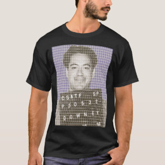 Robert Downey Jr Mug Shot Violet T-Shirt