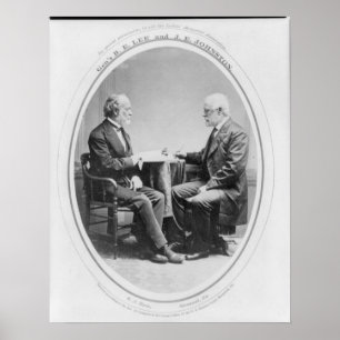 Robert E. Lee and Joseph E. Johnston Poster