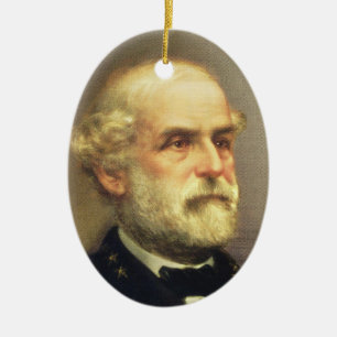 Robert E. Lee Ceramic Ornament