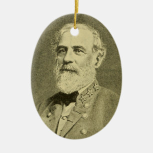 Robert E. Lee Ceramic Ornament