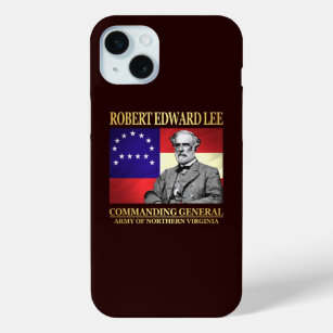 Robert E Lee (Commanding General) iPhone 15 Plus Case