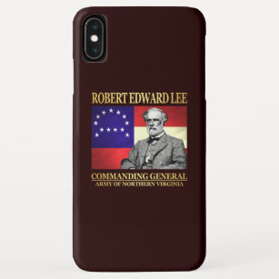 Robert E Lee (Commanding General) iPhone XS Max Case