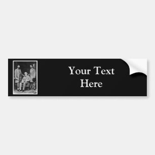 Robert E. Lee General Custis Lee Col. Taylor 1865 Bumper Sticker